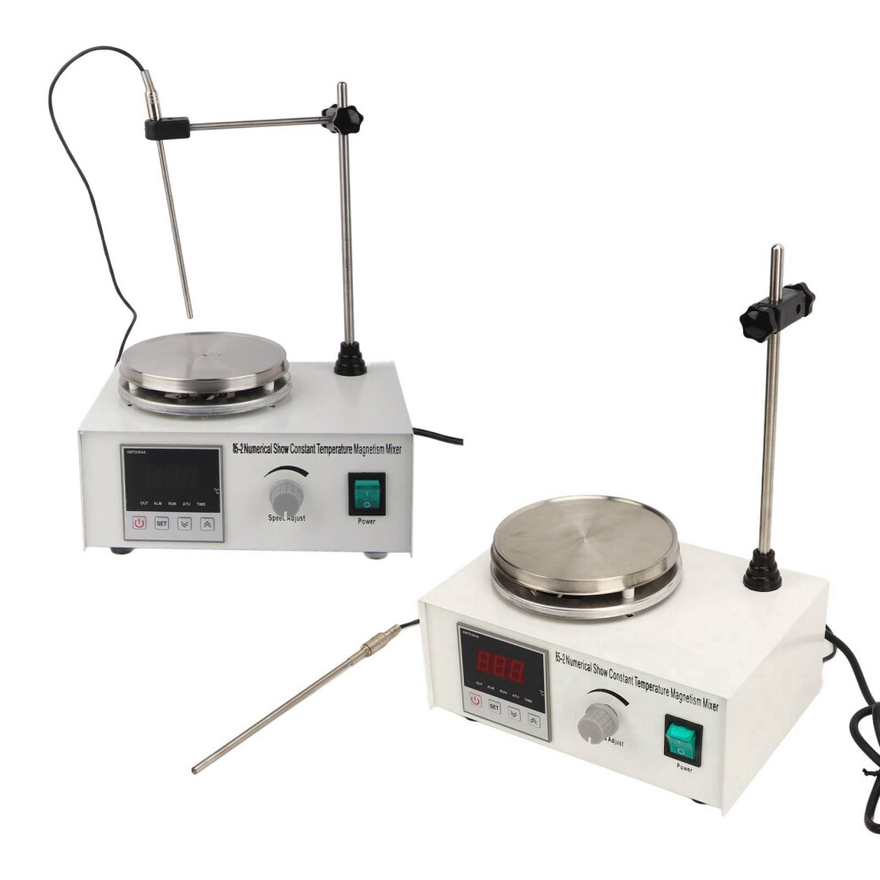 Digital Display Magnetic Stirrer Constant Temperature Heating Magnetic Hot Plate Mixer for Laboratory UK Plug 220V-image-OPC-PHQZXVP-NEW