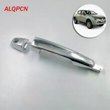 (Front Right)Applies to Door Outer Handle Chrome Fit For Mitsubisih L200 Triton 2005-2014