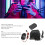Keyboard and Mouse Converter Set Wired RGB Half Gaming Keyboard with Wired Mouse Converter Adapte for Android for Harmony 6
