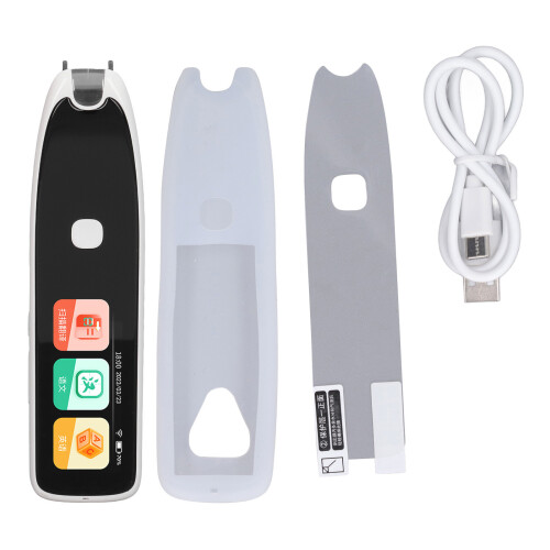 Translation Reader Pen Foreign Languages Scanner Touchscreen Dictionary Reading Pen Built in Battery White 1