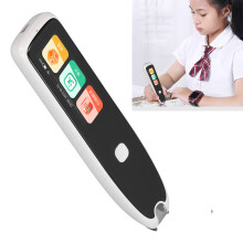 Translation Reader Pen Foreign Languages Scanner Touchscreen Dictionary Reading Pen Built in Battery White