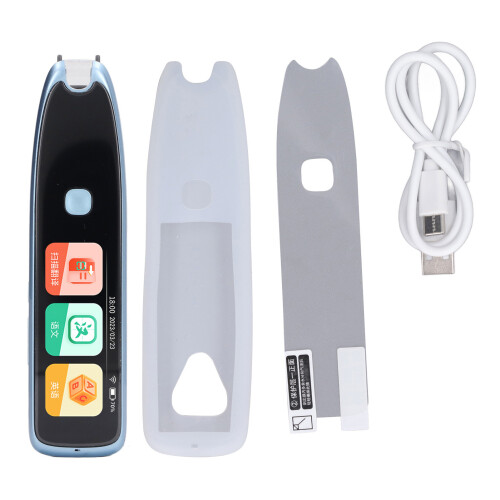 Translation Reader Pen Foreign Languages Scanner Touchscreen Dictionary Reading Pen Built in Battery Blue 1