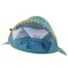 Baby Beach Tent UV Protection Stable Windproof Portable Infant Pop Up Shade Sun Shelter Umbrella Blue