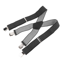 Herren 2 Zoll breite elastische X-Rücken Kleidungs-Suspenders für Business & Hochzeit
