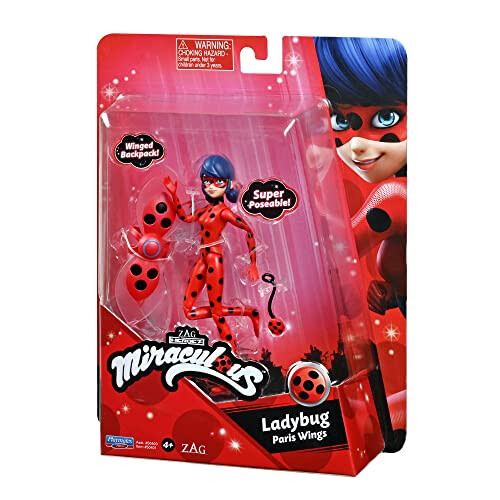 Miraculous Ladybug Paris Wings Puppe 2