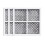 LG Lg LT120F LT120F3 Kylskåpsfilter, 3-pack (1 förpackning), Vit 1