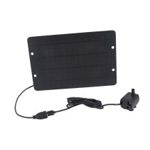 6V 10W Solar-Vogelbad-Brunnen mit USB-Schnittstelle, Wasserpumpe