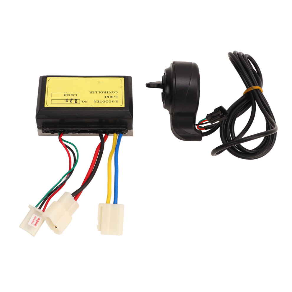 2Pcs Set Dc Motor Speed Controller And Thumb Throttle Motorcycle Scooter Tricycle Speed Controller Kit 12V250w 9421315039607