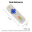 Silicone Baby Teether Remote Control Teether Teething Toys Soft Teething Pacifier for Infants 7