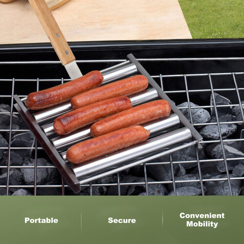 Stainless Steel Hot Dog Rack for BBQ