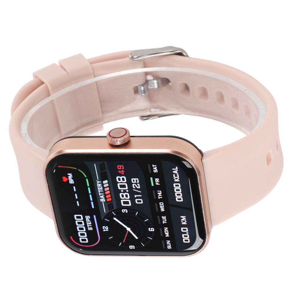 Sports Smartwatch Temperature Information Reminder for Android 4.4 Touch Screen Sleep Monitor Bracelet for Women Men Pink-image-OPC-PHR2C76-NEW