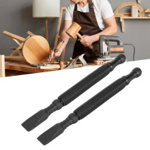 2 Stück Nagelsetzer 3/8 Zoll Edelstahl mit Federmechanismus und rutschfester Grifffläche