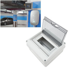 Circuit Breaker Box 8 Way Surface Mounted IP65 Waterproof Dustproof Power Distribution Protection Box