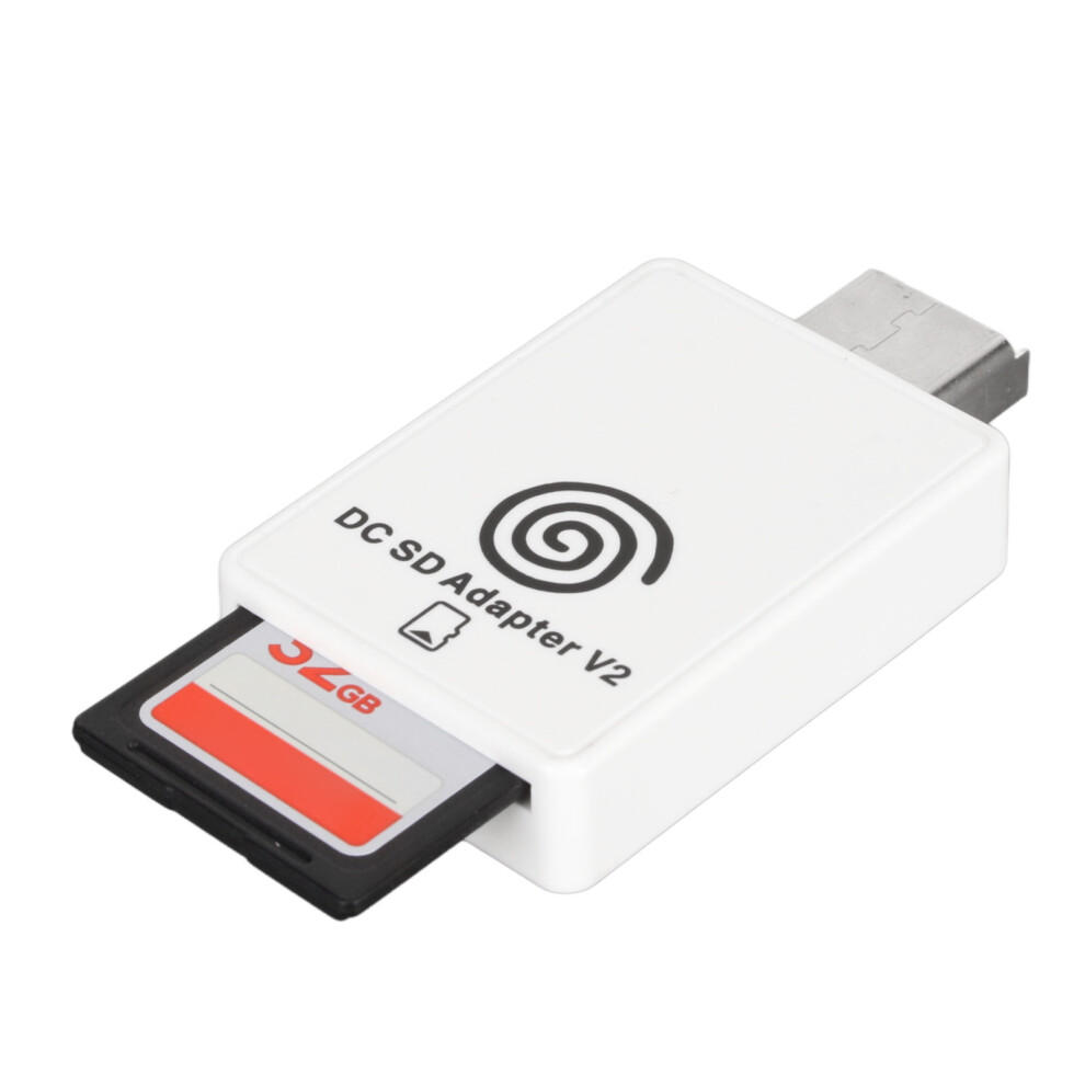 For Dc Card Reader Storage Card Reader Adapter With Cd For Sega Dreamcast Dreamshell V4.0 Game Machine Accessories 8751315048288