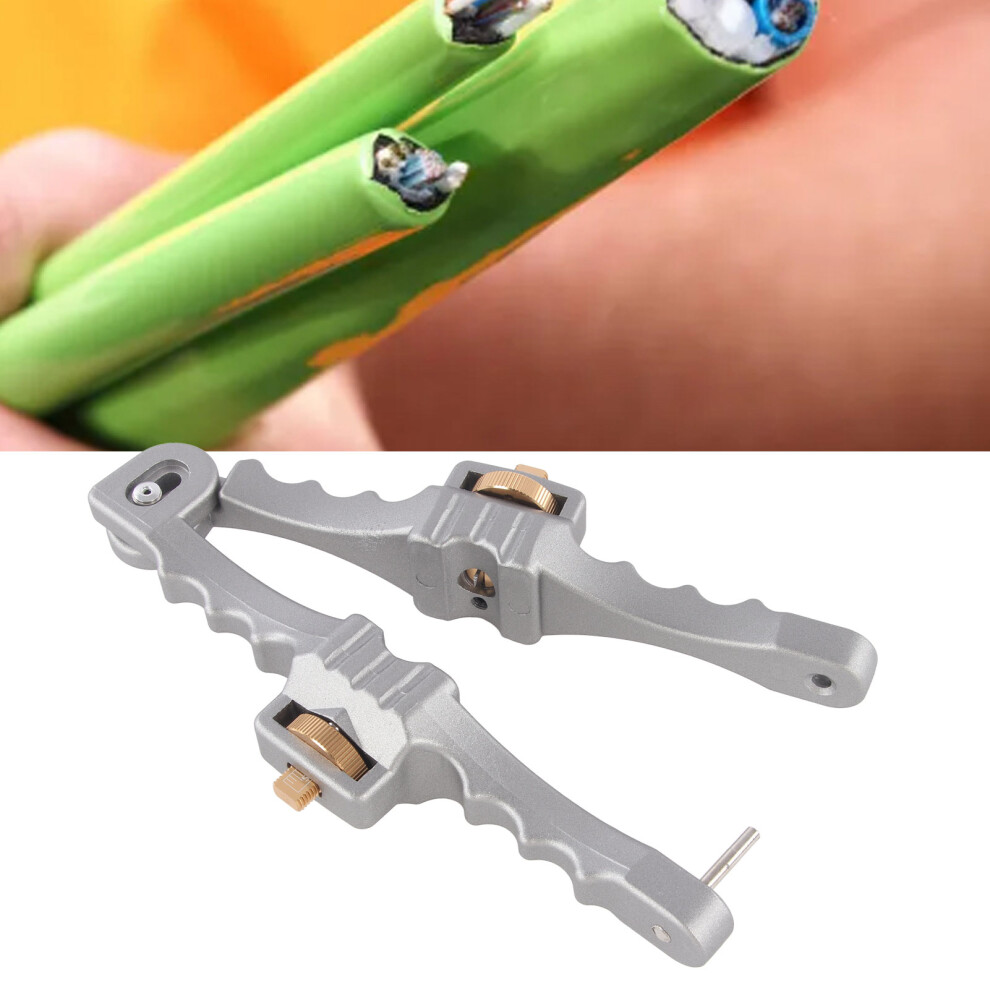 Fiber Optic Cable Stripper Adjustable Longitudinal Sheath Mid Span Stripping Tool For 10Â25Mm 2Â288 Core Wire 7891315061106