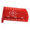 2 Pcs Laser Target High Visibility ABS Engineering Plastic Magnetic Laser Target Plate Card 6