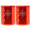 2 Pcs Laser Target High Visibility ABS Engineering Plastic Magnetic Laser Target Plate Card 3