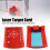 2 Pcs Laser Target High Visibility ABS Engineering Plastic Magnetic Laser Target Plate Card 8