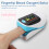 Finger-Puls-Oximeter mit OLED-Bildschirm Blut Sauerstoffmesser 4