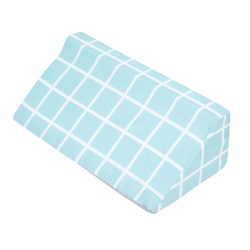 Wedge Pillow R Shaped Soft Comfortable Removable Easy Cleaning Bedsore Turning Wedge Pillow for Side Sleepers 50x25x15cm / 19.7x9.8x5.9in