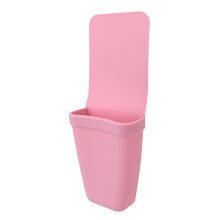 Heat Resistant Silicone Pouch Protective Soft Washable Silicone Flat Iron Case Holder for Cutlery Fruit Peels Pink