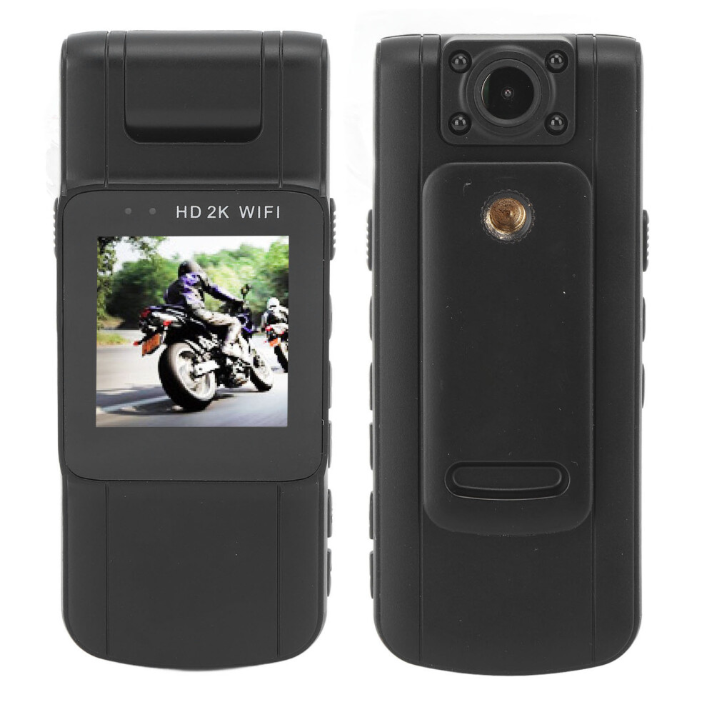 2K Ultra Hd Pocket Body Worn Camera Mini Clip Video Camera With 1.54In Full Color Screen Night Vision For Law Enforcement 6941315066128
