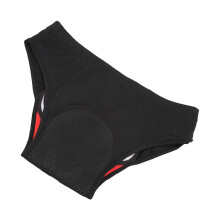 Men Cycling Triangle Underwear Comfortable Breathable Quick Drying Triangle Underwear with Thickened Silicone Pads XXXL