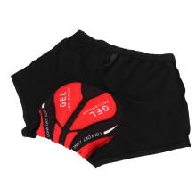 Cycling Underwear for Men Women 3D Silicone Padded Breathable Quick Dry Mountain Bike Shorts Liner for Summer Road Riding Black 3XL