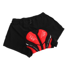 Cycling Underwear for Men Women 3D Silicone Padded Breathable Quick Dry Mountain Bike Shorts Liner for Summer Road Riding Black XL