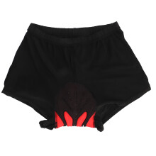 Cycling Underwear for Men Women 3D Silicone Padded Breathable Quick Dry Mountain Bike Shorts Liner for Summer Road Riding Black L
