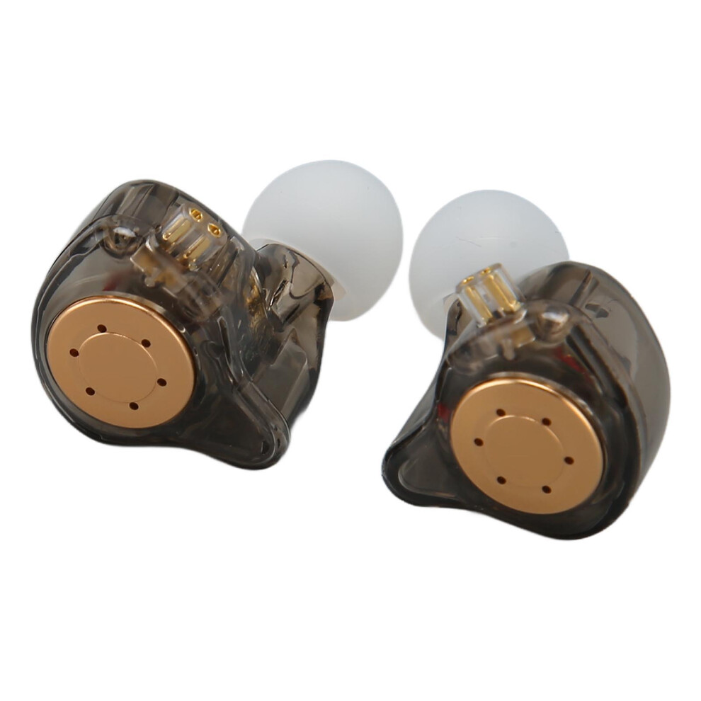 Kz Edx Pro Hifi Earphones Stereo Lossless Sound Wired Earbuds For Stage Travel Performance Standard Transparent Black 5041315076934