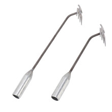 2Pcs Weeding Artifact Uprooting Weeding Tool 4 Teeth Dual Purpose Weeder Weed Puller Manual Household Agricultural Tool