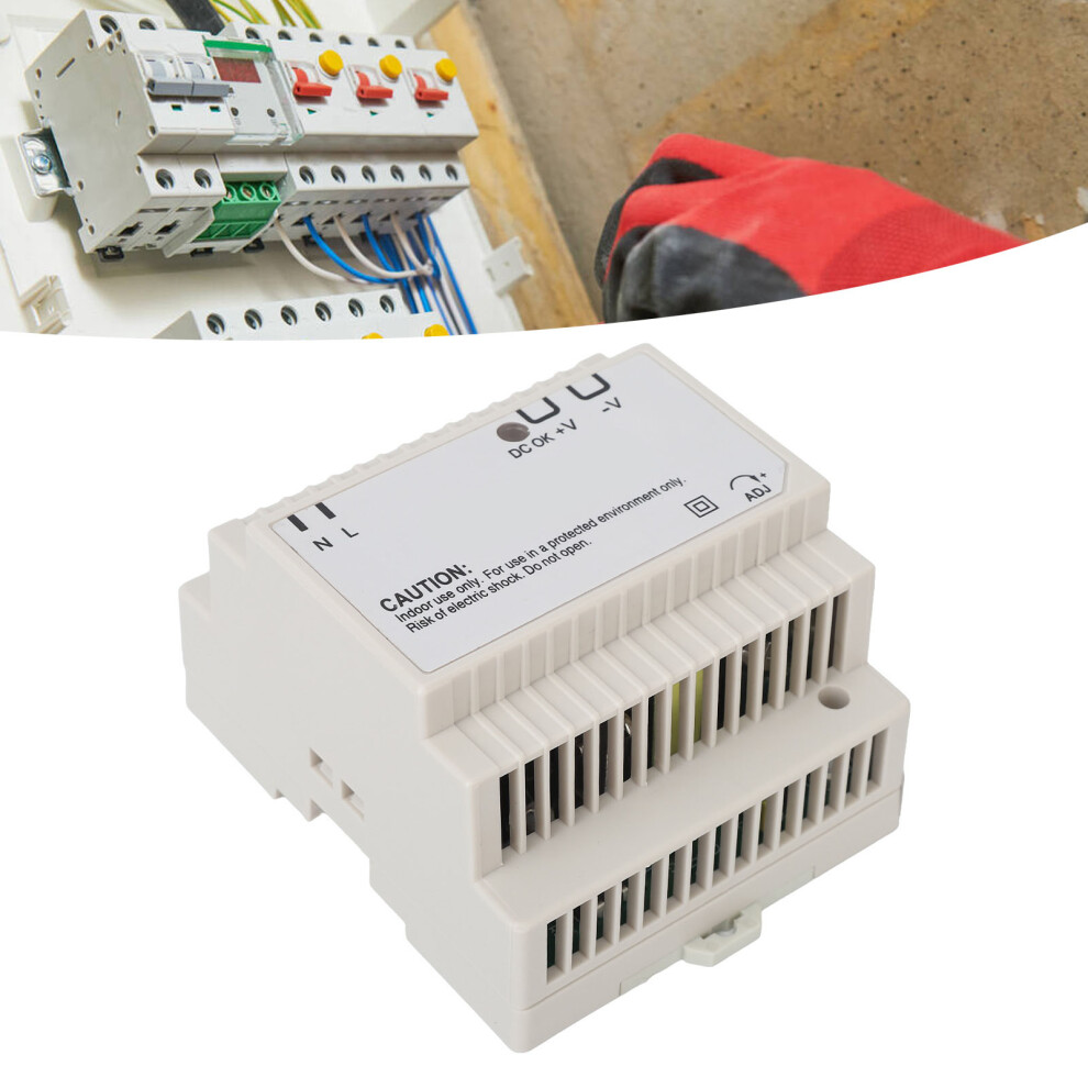 60W Voltage Converter Din Rail Mount Transformer Industrial Power Regulator 100Â240V Input 12V 6931315082198
