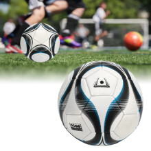Blauer PVC-Doppelschicht-Explosionssicherer Soccerball für Jugendliche & Erwachsene 4
