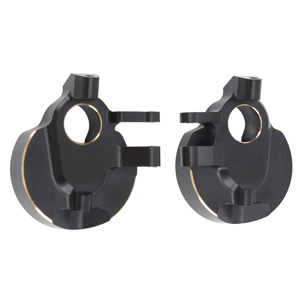 2Pcs Brass Front Steering Knuckles 1/10 RC Car Steering Knuckles for Axial Capra SCX10 III AR45P Axle-image-OPC-PHR2FKZ-NEW