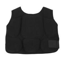 Taekwondo Chest Protector Thickened EVA Liner Shock Absorption Boxing Chest Guard Protection Vest L