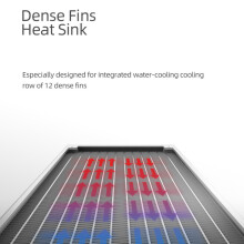 ZEAGINAL 240 A-RGB Integrated CPU Water Cooling Radiator with High-performance PWM Pump High Density Water Pipe Fan Speed: 800-1800 RPM