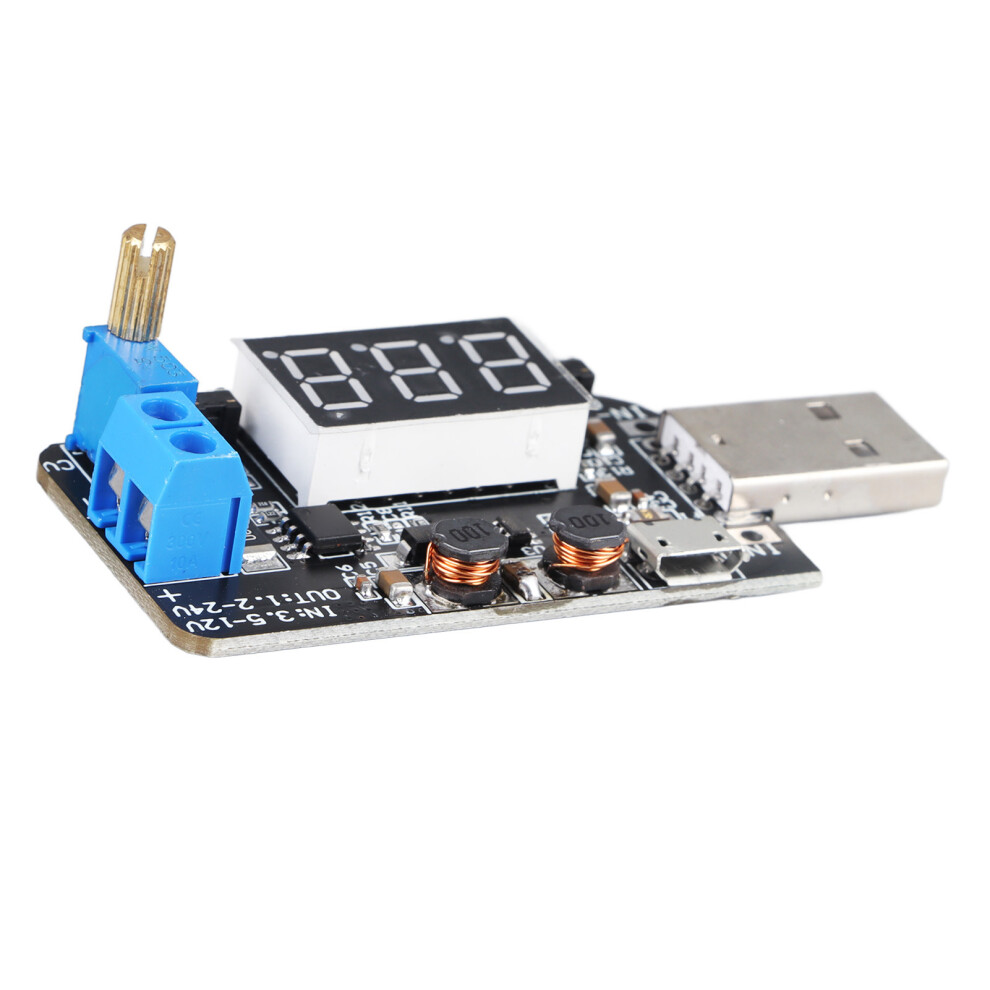 Usb Power Supply Module 5V To 3.3V 9V 12V 18V 24V Overload Protection Buck Boost Converter Module 3421315092141