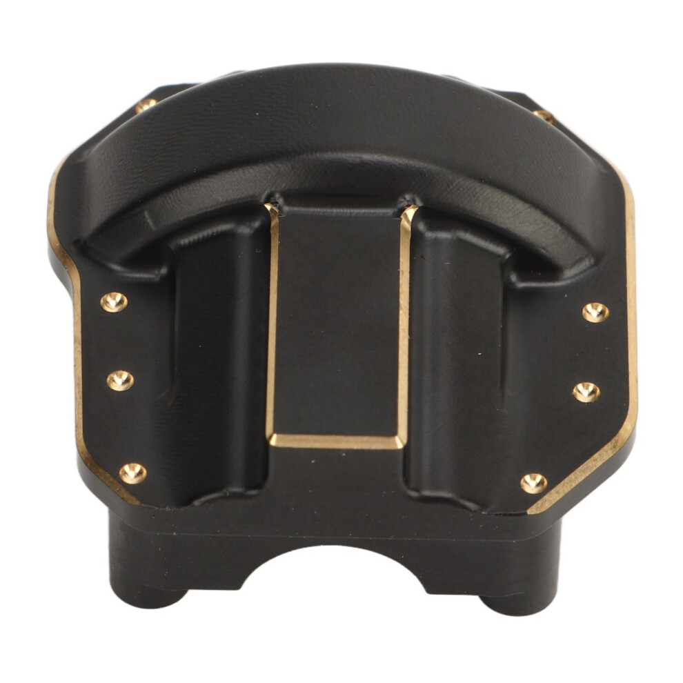 Rc Diff Cover Brass Front Rear Axle Differential Housing For Axial Scx10 Ii Ar44 1/10 Car Black 9361315094315