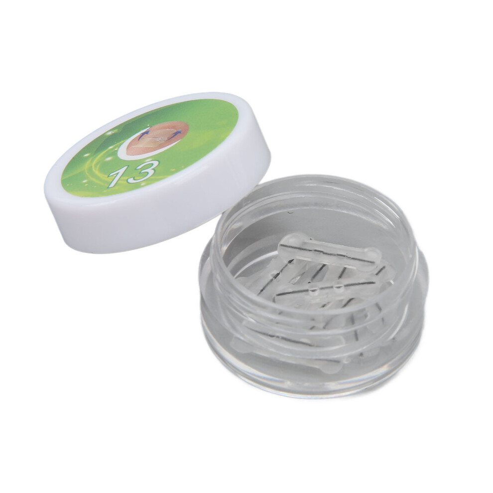 10pcs Toenail Correction Strips Brace Elastic Change Growth Direction Ingrown Toenail Correction Brace 0.5in