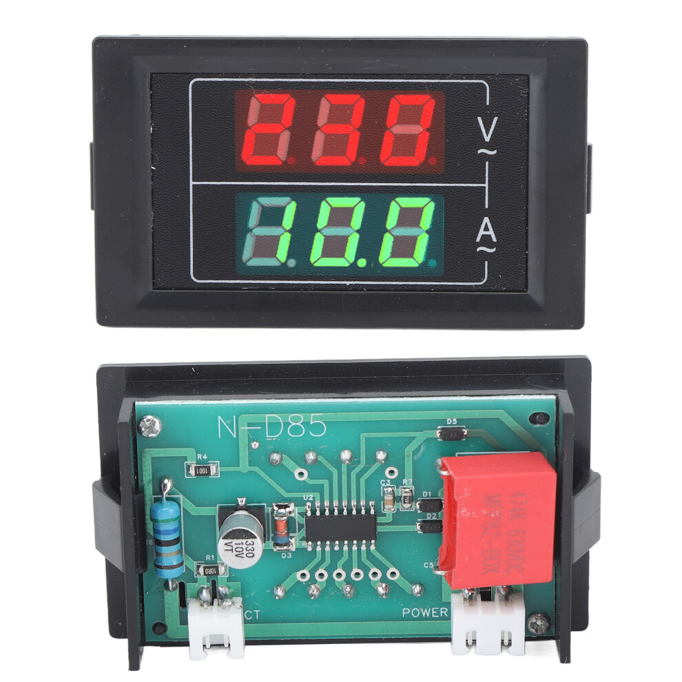 Single Phase Energy Meter 2 Wire Current Voltage Meter Led Digital Voltmeter Ammeter Ac60â500V 0Â100A 3371315099650