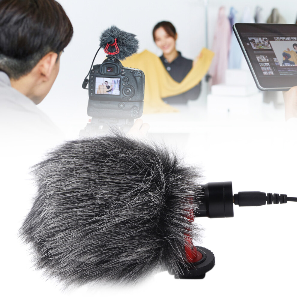 Directional Microphone Noise Reduction Portable Video Condenser Mic For Slr Camera Smartphone 8441315100818