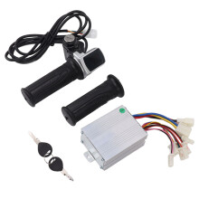 Motor Brushed Speed Controller with Lock Throttle Twist Grip Power Display 24V 350W for Razor MX350 Electric Scooter
