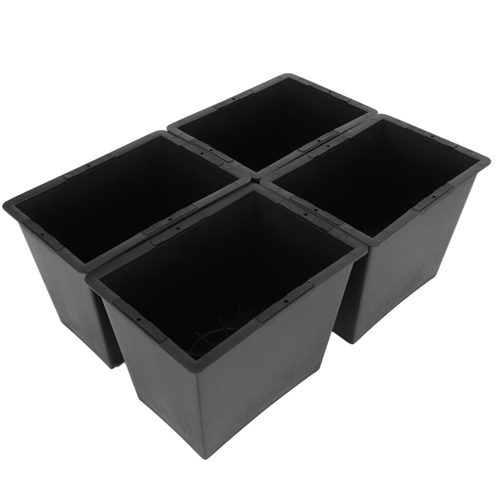 4Pcs Stackable Bed Risers ABS Anti Slip Furniture Risers for Bed Desk Sofa Table Black 6 Inch-image-OPC-PHR2GXX-NEW