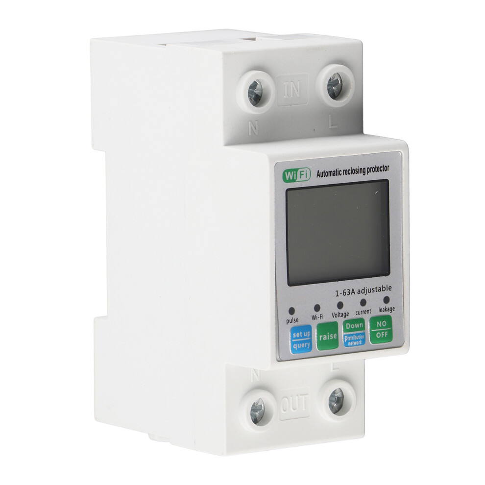 Wifi Intelligent Switch Timer Relay Phone Remote Energy Electricity Meter Monitor Smart Timer Relay Ac220v 8421315106393