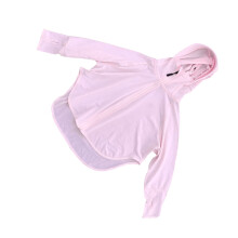 Kinder UV-Schutz-Hoodie Pink Atmungsaktive Eissiegel Langarmbekleidung
