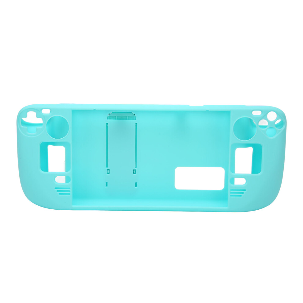 Kickstand Case For Steam Deck Hands Free Full Protection Fingerprint Proof Protective Case For Steam Deck Glacier Blue 4691315109098