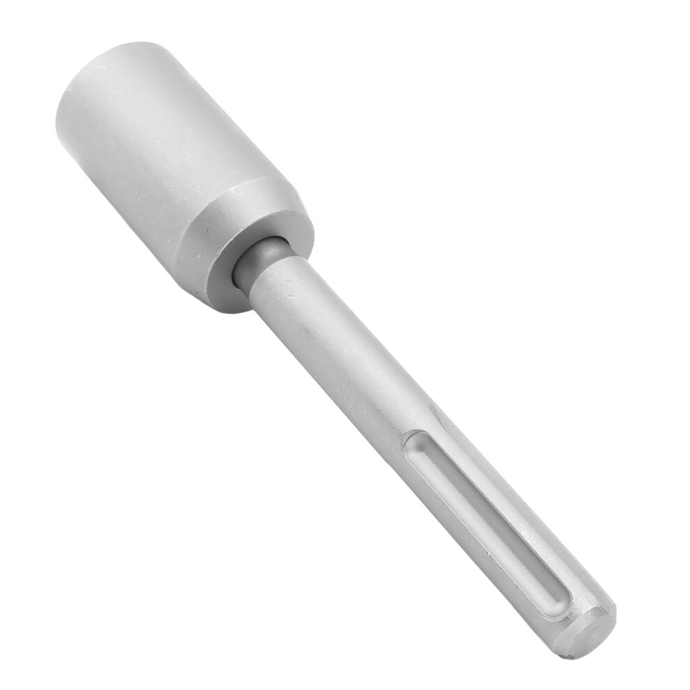 T Post Driver 5 Pits Shank Steel Fence Post Driver Hand Post Pounder Hammer Drill Attachment 20Cm Length 30Mm / 1.2In 5021315111736