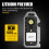 Mini LED Flashlight Keychain Light Waterproof Rechargeable Multi-functional Whistle Window Breaker Bottle Opener and Warning Light 2