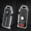 Mini LED Flashlight Keychain Light Waterproof Rechargeable Multi-functional Whistle Window Breaker Bottle Opener and Warning Light 10